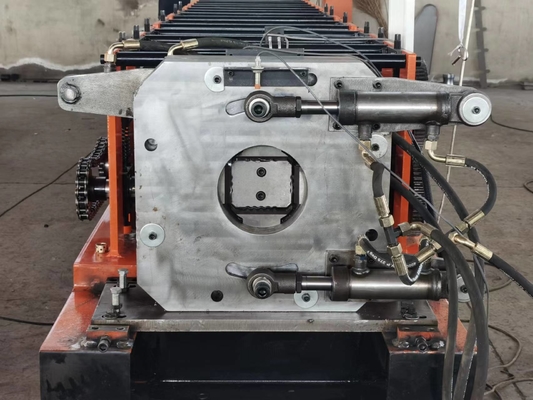 Alüminyum Downspout Su Yağmur Oluğu Makinesi Soğuk Rulo Şekillendirme