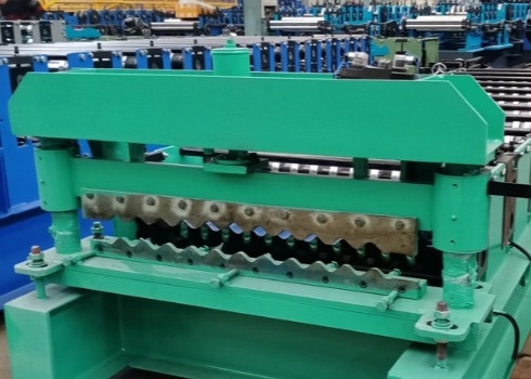 7/8 '' Kiremit Rulo Şekillendirme Makinesi Oluklu Levha Yapımı