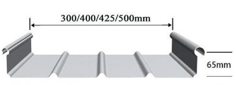 Kilit Dikiş Kapısı 0.48mm Metal Rulo Eski Çivi Yok Kendinden Kilitleme