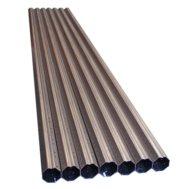 Metal Sekizgen Boru Rulo Şekillendirme Makinesi Galvanizli 60mm 70mm