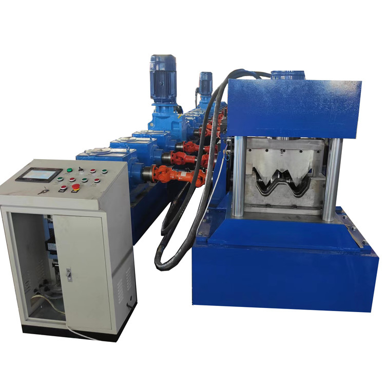 11kw 5.5kw GI Otoyol Koruma Çubuk Formasyon Makinesi Cr12Mov Kesme Blade Malzemesi