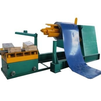 Q235 Karbon Çelik Renkli Çelik Basit Dilme Kesme Makinesi Hattı 0.2 - 3.0mm