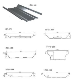 Çelik Panel 415V Ayakta Dikiş Rulo Eski Makine İki Kaburga Ve Üç Kaburga