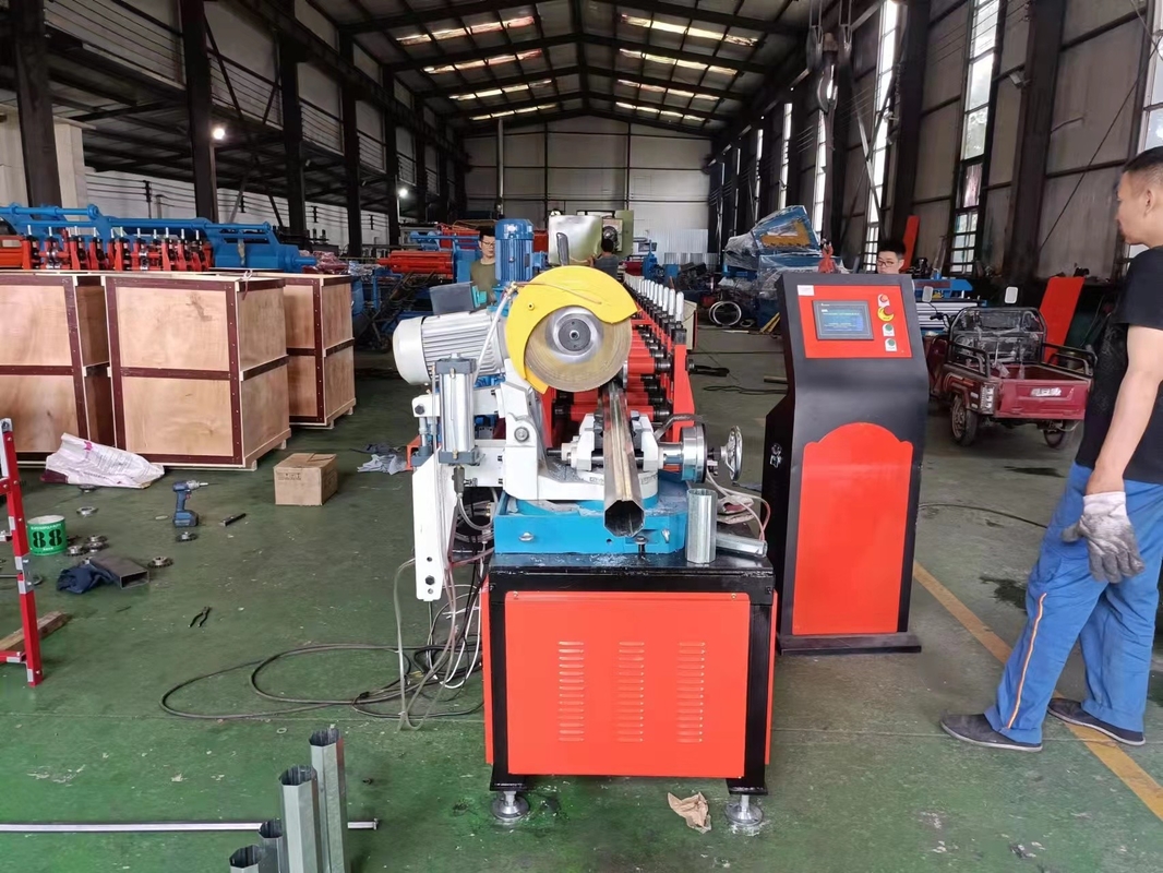 Sekizgen Boru Saplama ve Palet Rulo Şekillendirme Makinesi Galvanizli Çelik