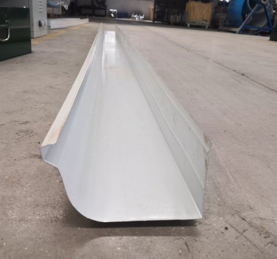 Metal K Tipi Yağmur Oluğu Rulo Şekillendirme Makinesi Uzun Hizmet Ömrü
