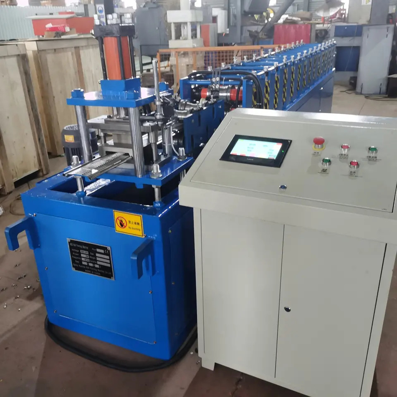 4kw 85mm Besleme Kepenk Kapı Rulo Şekillendirme Makinesi Panjur Kapı Makinesi