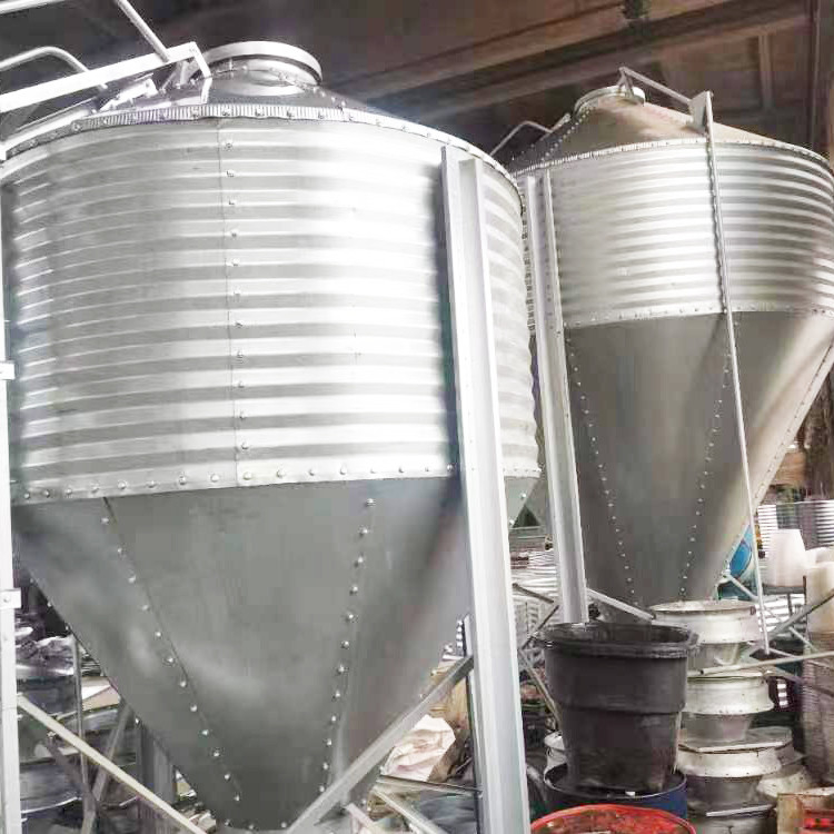 Silo Değirmeni Yan Paneli İçin Otomatik Eğri Metal Tahıl Sac Rulo Şekillendirme Makinesi