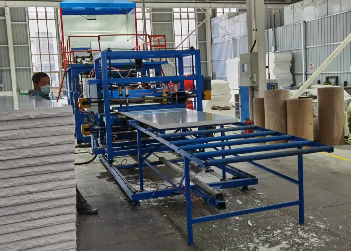 32kw Ana Motor Gücü EPS Sandviç Panel Formasyon Makinesi 3-6m/Min Hız