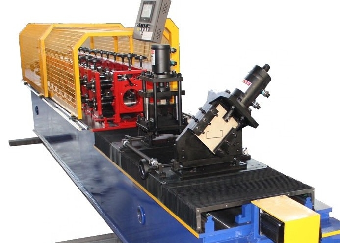 10-15m/Min Hızlı C Kanal Rulo Formasyon Makinesi 5.5kw Güçle