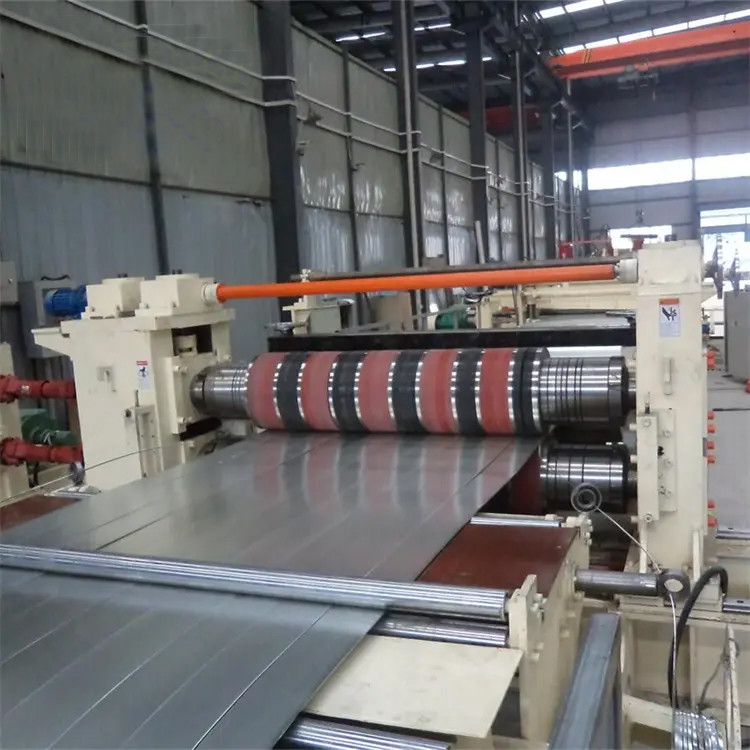0.2mm Yüksek Hızlı Uzunlukta Kesme ve PPGI için Kesme Hattı Otomatik