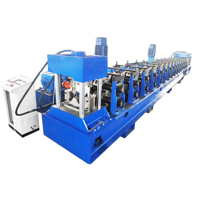 Sünnet HRC58-62 Karayolu Koruma Çitleri Rulo Yapım Makinesi 11kw 5.5kw PLC Kontrolü