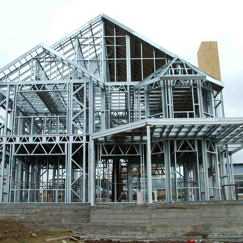 0.75mm C89 Hafif Ölçümlü Çelik Villa Roll Forming Makine Galvanize için