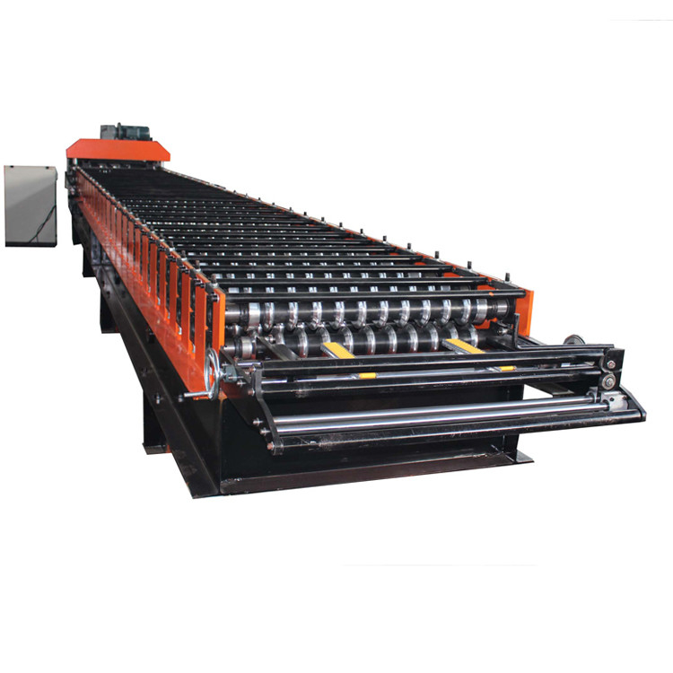 Hidrolik kesim ile 850mm dalgalanmış tipleri şekillendiren makine
