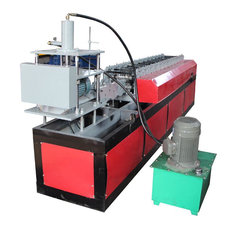 18 İstasyon 45# Çelik Roller Roller Shutter Kapı Makinesi 7.5KW Güçlü