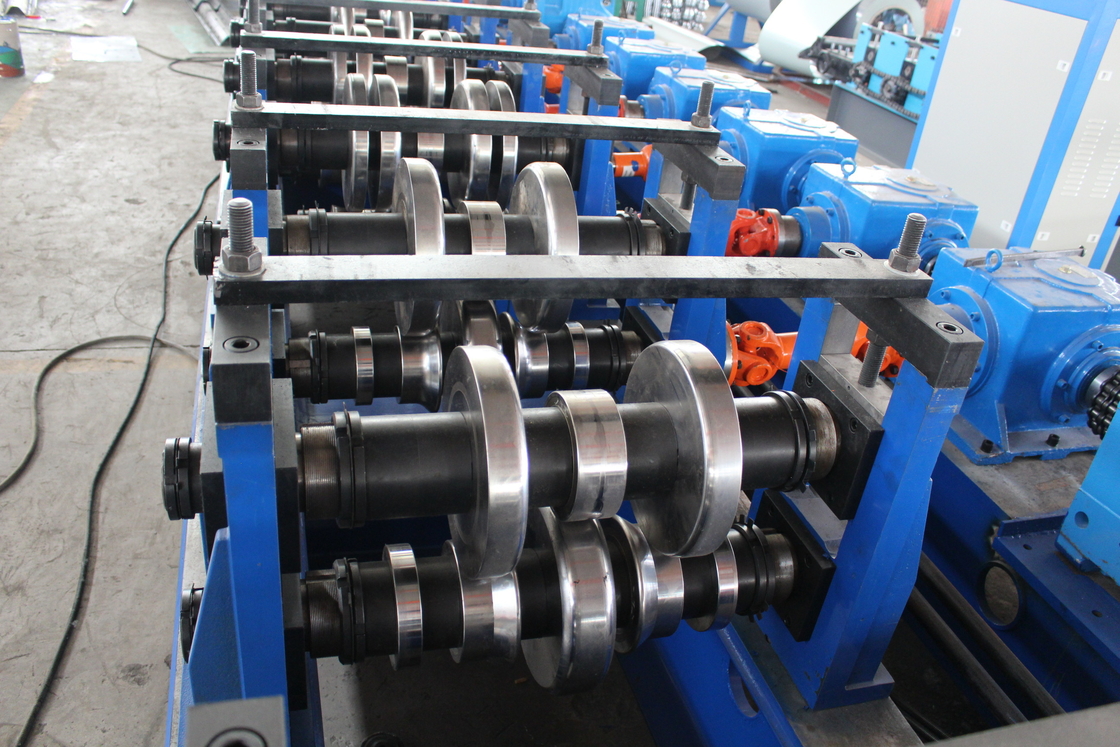 Verimli 26T Otoyol Koruma Çitleri Rol Formasyon Makinesi Sünnet HRC58-62 Plated Chrome Roller ile