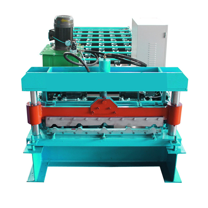 En Yeni Tip Popüler Otomatik Galvanize Alüminyum Renkli Çelik Profili Metal Çatı Yapısı Yapım Makinesi