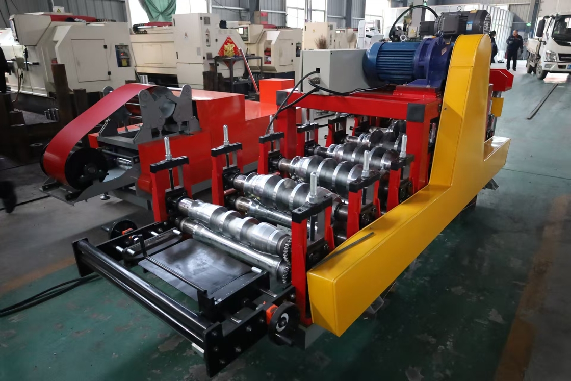 Taşınabilir Snap Lock Standing Seam Roll Forming Machine 0.3-0.8mm Kalınlığı için