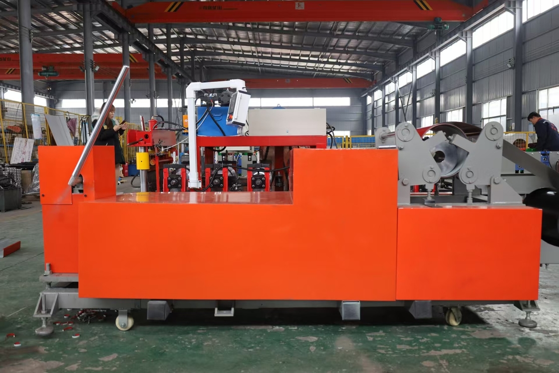 Taşlanmış çelik levha için taşınabilir dikişsiz su borusu rulo şekillendirme makinesi