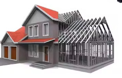 0.8-1.6mm Çoklu Boyutlar C89 C140 C200 Hafif Çelik Çerçeve Makinesi