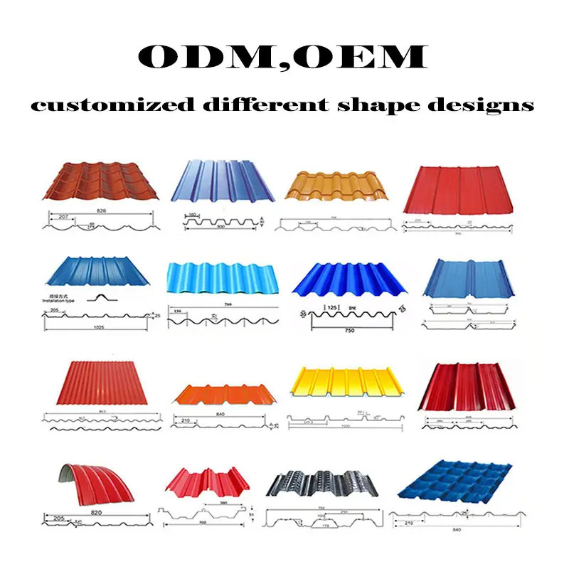 Otomatik PPGI GI PPGL GL IBR Panel Çift Katmanlı Metal Çatı Rulo Yapım Makinesi TR4 TR5 Gürültülü Çatı Yaprağı Çelik Taş