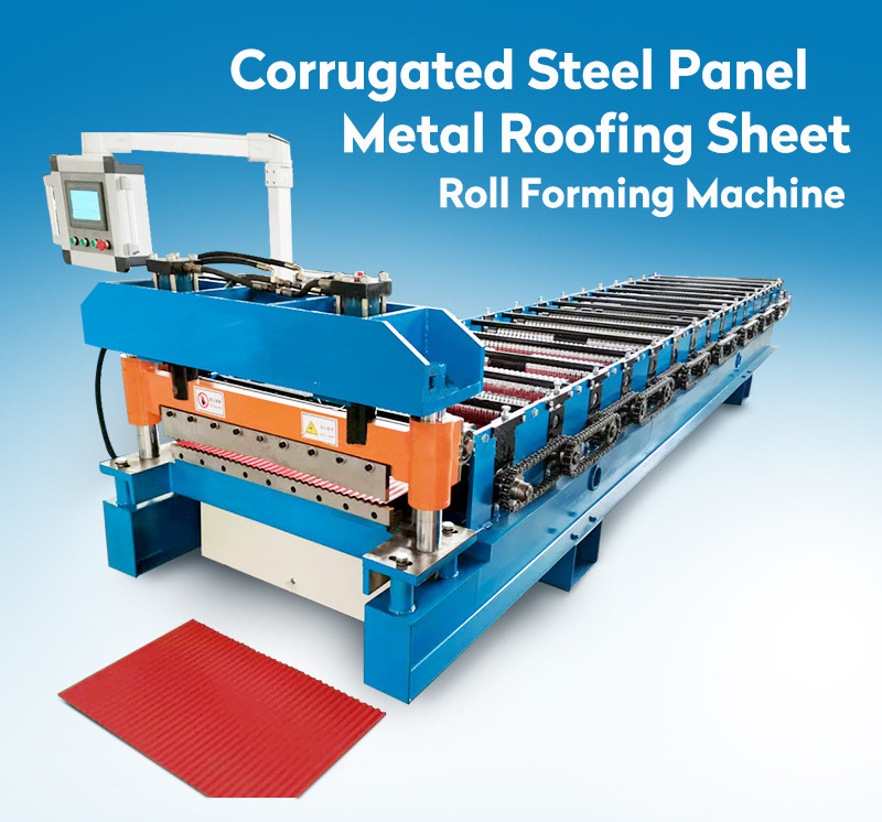 Çin Duvar Kaplamaları Çift Katmanlı Çelik Profili Sink Metal Çatı Çapı Camlı Kelepçeler Pres Demir Yaprak Metal Eğme Soğuk Çatı Rulo Yapım Makinesi Fiyat