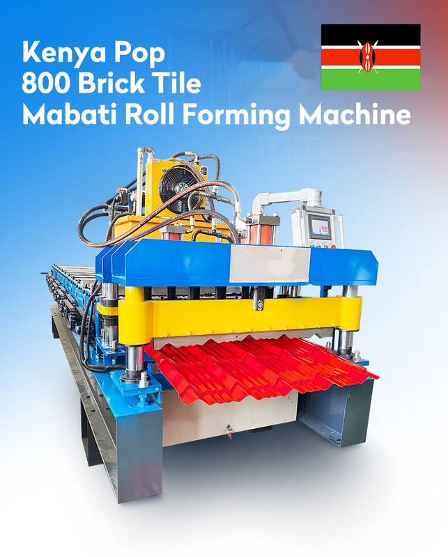 Çin Duvar Kaplamaları Çift Katmanlı Çelik Profili Sink Metal Çatı Çapı Camlı Kelepçeler Pres Demir Yaprak Metal Eğme Soğuk Çatı Rulo Yapım Makinesi Fiyat