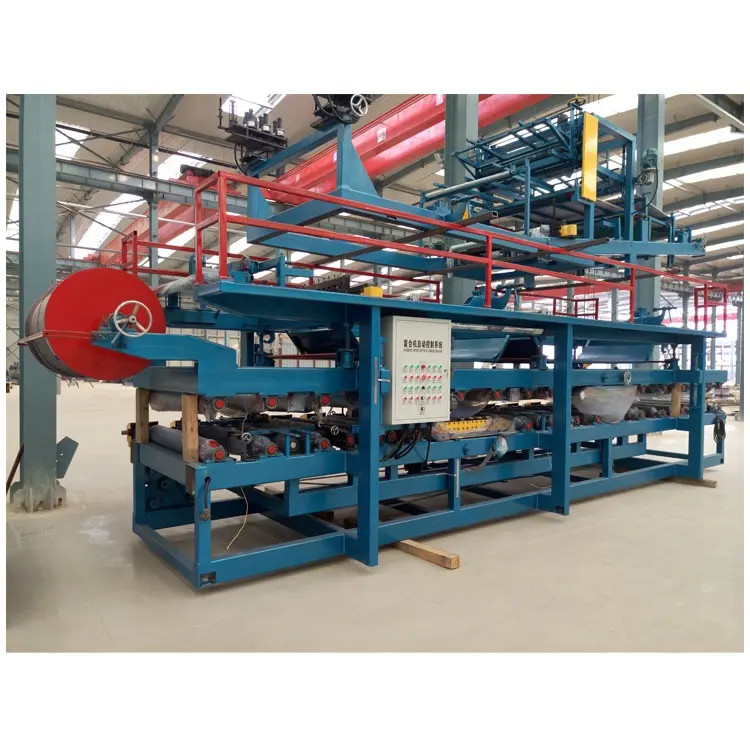 Ateş geçirmez Rock Wool Sandwich Panel Roll Ses Izolasyonu Yüksek Hızlı EPS Rockwool Sandwich Çatı Panele Üretim Hatı