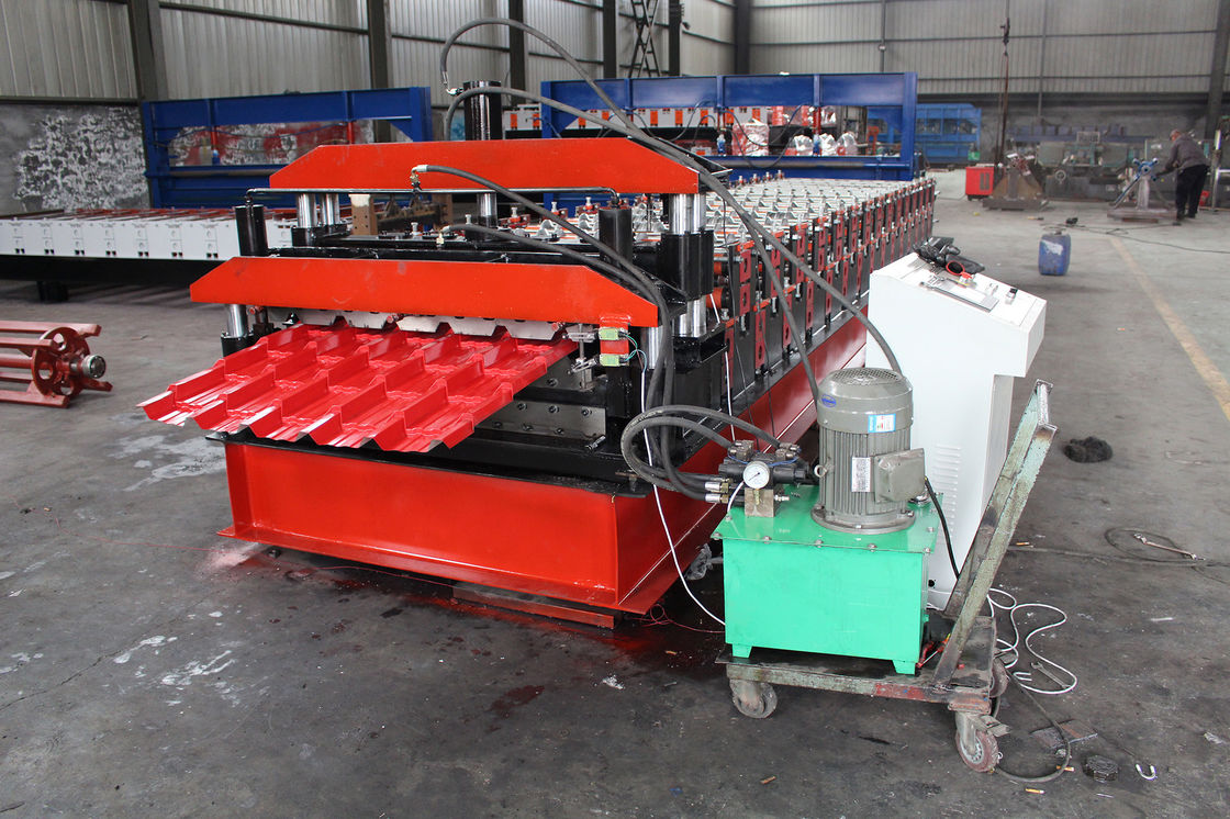IBR ve Ppgi Panel Çatı için Rulo Oluşturma Makinesi 15m/Min