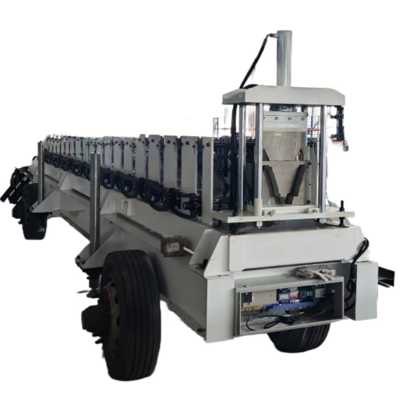 Mobile Greenhouse Vegetable Planting Trough Forming Machine With Quickly And Efficiently 5.5KW Hydraulic Motor