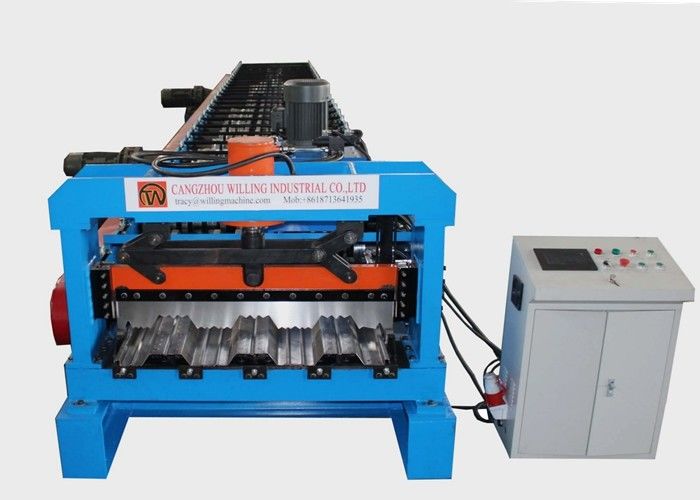1 Kat Güverte Rulo Şekillendirme Makinesi 1220 / 1250mm Genişlik 1.5mm Kalınlığında 2 Boyutlar