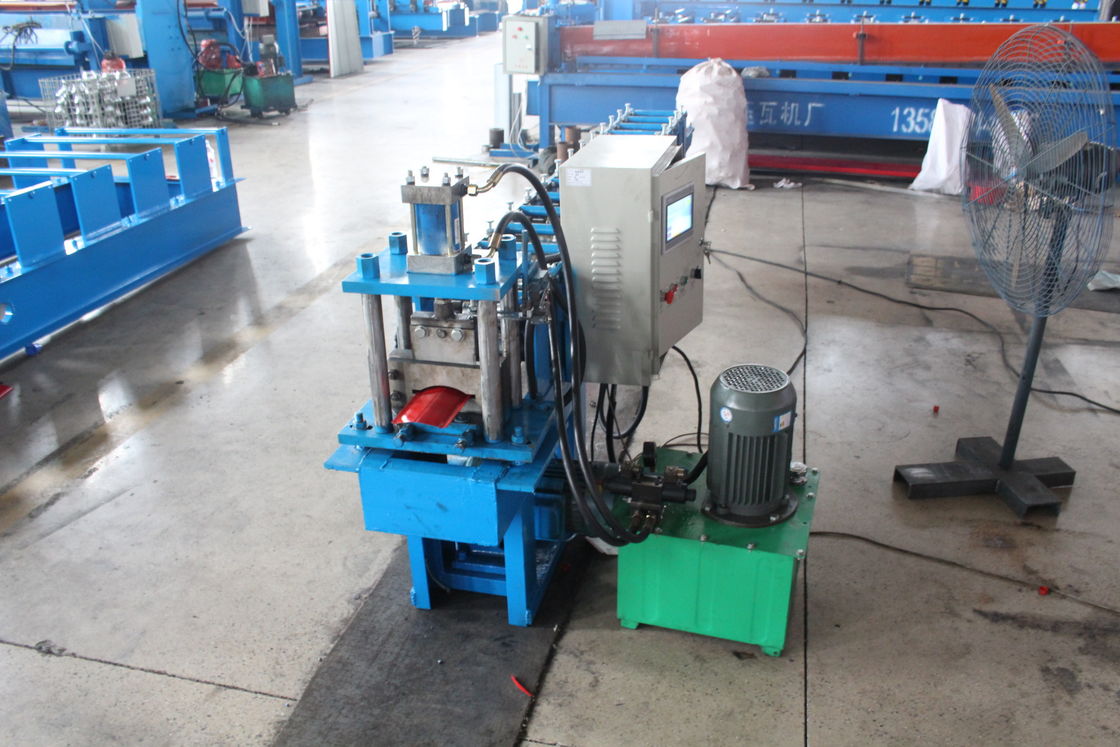 3KW Renkli Çelik Çit Rulo Şekillendirme Makinesi 0.3-0.6MM 14 Satır Yüksek Verimlilik