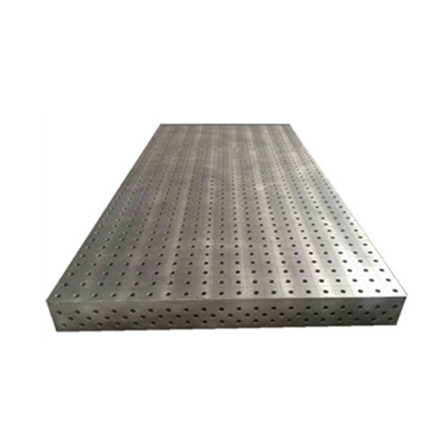 Büyük Dökme Demir Yüzey Plakası 3000 X 1500 Mm 28 mm Delikli El Hurdası