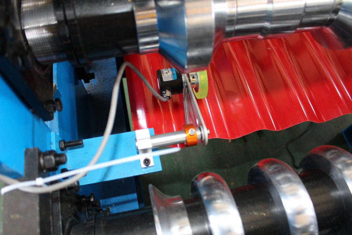 IBR ve Oluklu 0.9mm Çatı Paneli Rulo Şekillendirme Makinesi