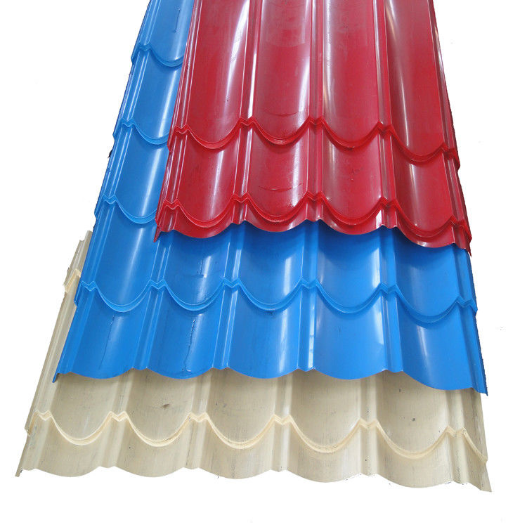 Otomatik Kiremit PPGI Renkli Çelik Rulo Şekillendirme Makinesi 0.3-0.8mm