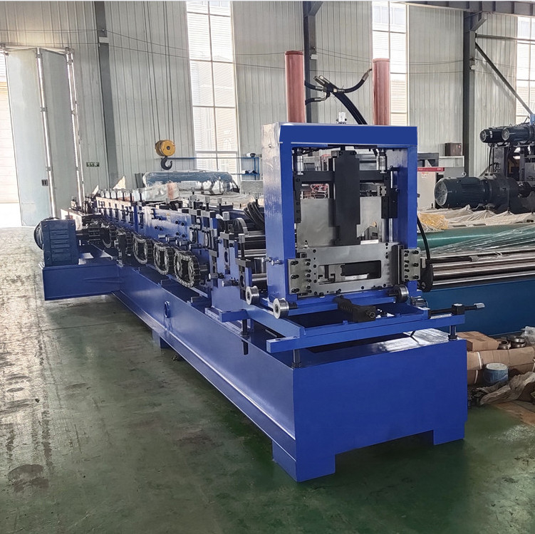 Yüksek Hızlı Galvanizli Cz Rulo Şekillendirme Makinesi Otomatik Değişen Boyut Kanalı