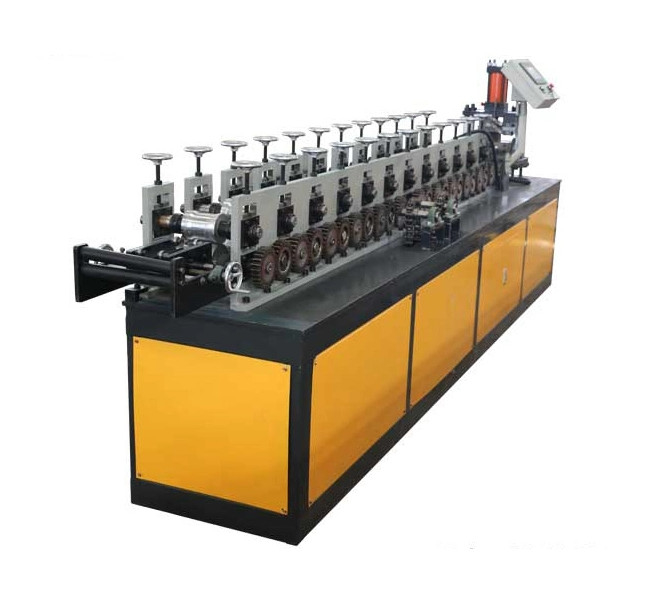0.6mm Dişli Kepenk Kapı Rulo Şekillendirme Makinesi Otomatik Sac Rulo
