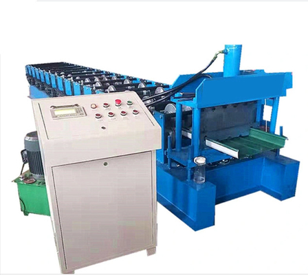 Plc Kontrollü 0.8mm Dik Dikiş Haddeleme Makinesi Oluşturan Çatı Paneli