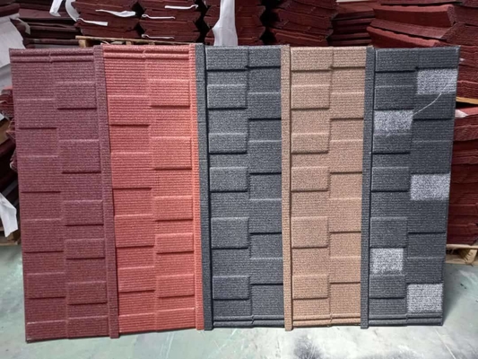 İnşaat Malzemesi Zona Taş Kaplı Kiremit Renk Metal