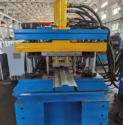 Plc 0.3mm Çelik Kapı Rulo Şekillendirme Makinesi Değişken Rabbet Genişliği