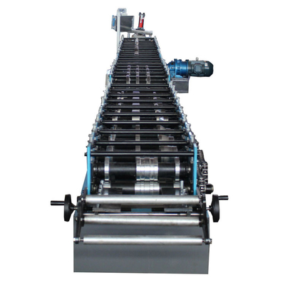 Metal Su Kanalı Çatı Yağmur Oluğu Yapma Makinesi Plc Kontrol Sistemi