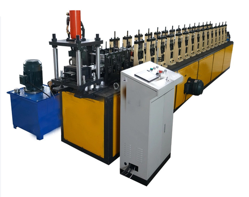 Çinko Alüminyum 0.12-0.4MM Kalınlık için Ondulado Kepenk Kapı Rulo Şekillendirme Makinesi