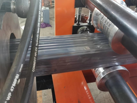 Yağmur Borusu Downspout Rulo Şekillendirme Makinesi Hidrolik Kesme Sistemi