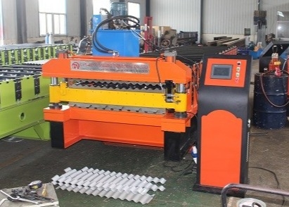 Çift Katmanlı Çatı Sayfası Rulo Şekillendirme Makinesi Otomatik