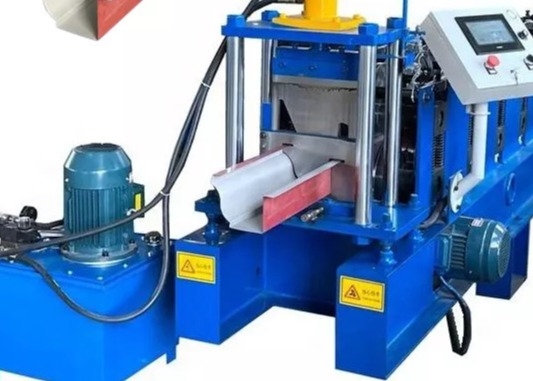 Çelik Metal Su Oluğu Rulo Şekillendirme Makinesi Otomatik
