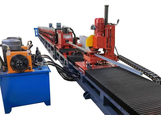 Güneş Yapısı Panel Rulo Şekillendirme Makinesi 1.2mm - 2.5mm Malzeme Kalınlığı