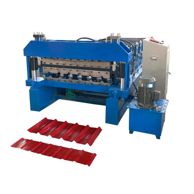 Uzun Açıklıklı Çatı Sayfası Çok Fonksiyonlu İçin 7.5KW Çift Katmanlı Rulo Şekillendirme Makinesi