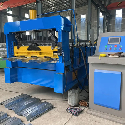 PLC Sistemli Çelik Yapı 1020 Zemin Kaplama Rulo Şekillendirme Makinesi