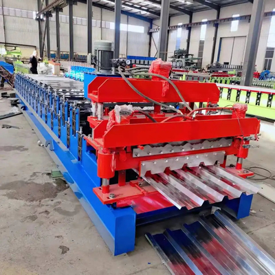 8-15 M / Min Çift Katmanlı Rulo Şekillendirme Makinesi Sırlı Çini IBR