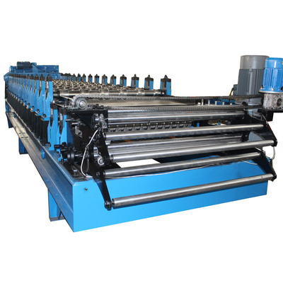 verimli Çift Katmanlı Çatı Plakası Makinesi 1000-1200mm Formlama Genişliği Performansı