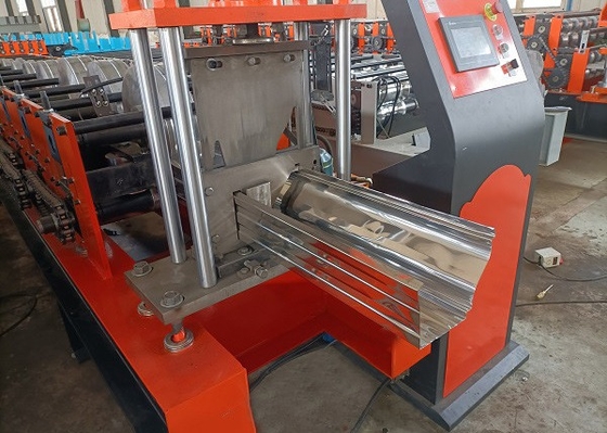 Yüksek Hızlı Otomatik Yağmur Oluğu Downspout Rulo Şekillendirme Makinesi PCL Kontrolü